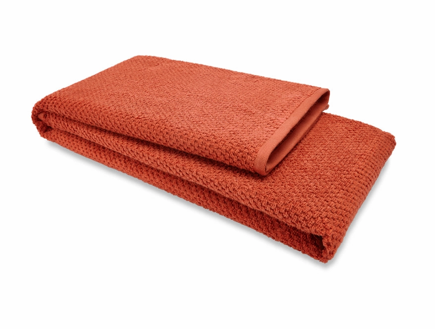 Rust - Red 100% Cotton Bath Towel - Swift Dry By Spaces