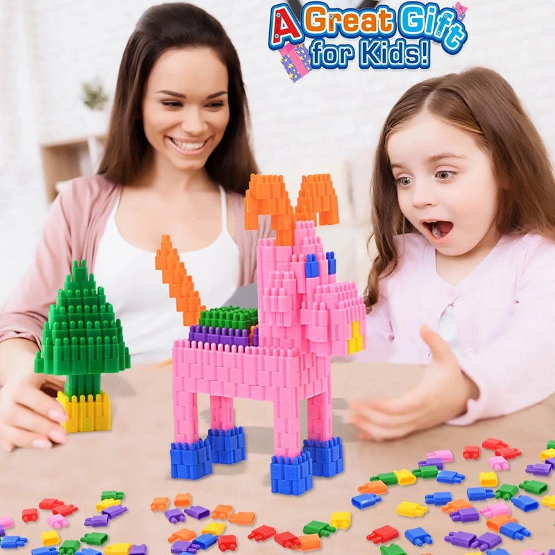 Rynx | 600 Pieces Set - Building Blocks Construction STEM Toy