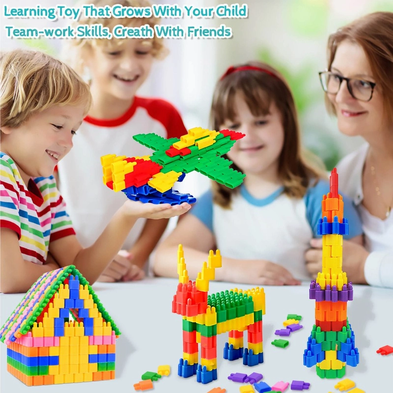 Rynx | 600 Pieces Set - Building Blocks Construction STEM Toy