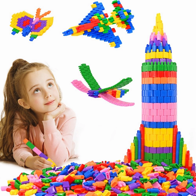 Rynx | 600 Pieces Set - Building Blocks Construction STEM Toy