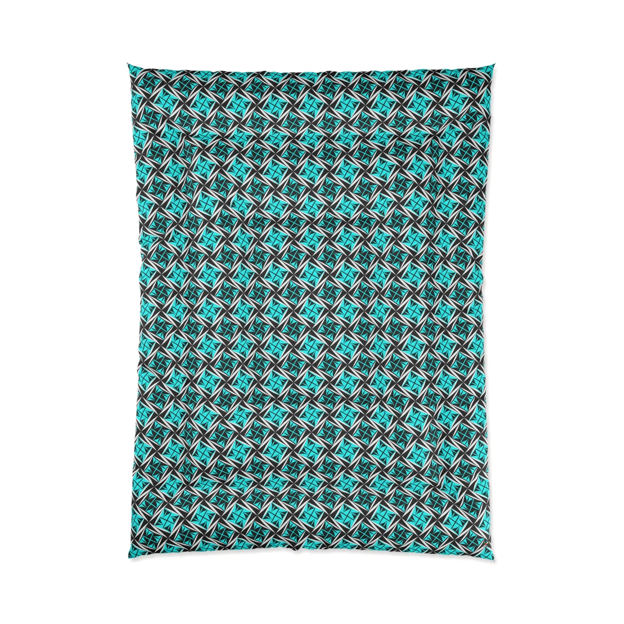 Sacred Winds in Turquoise Comforter