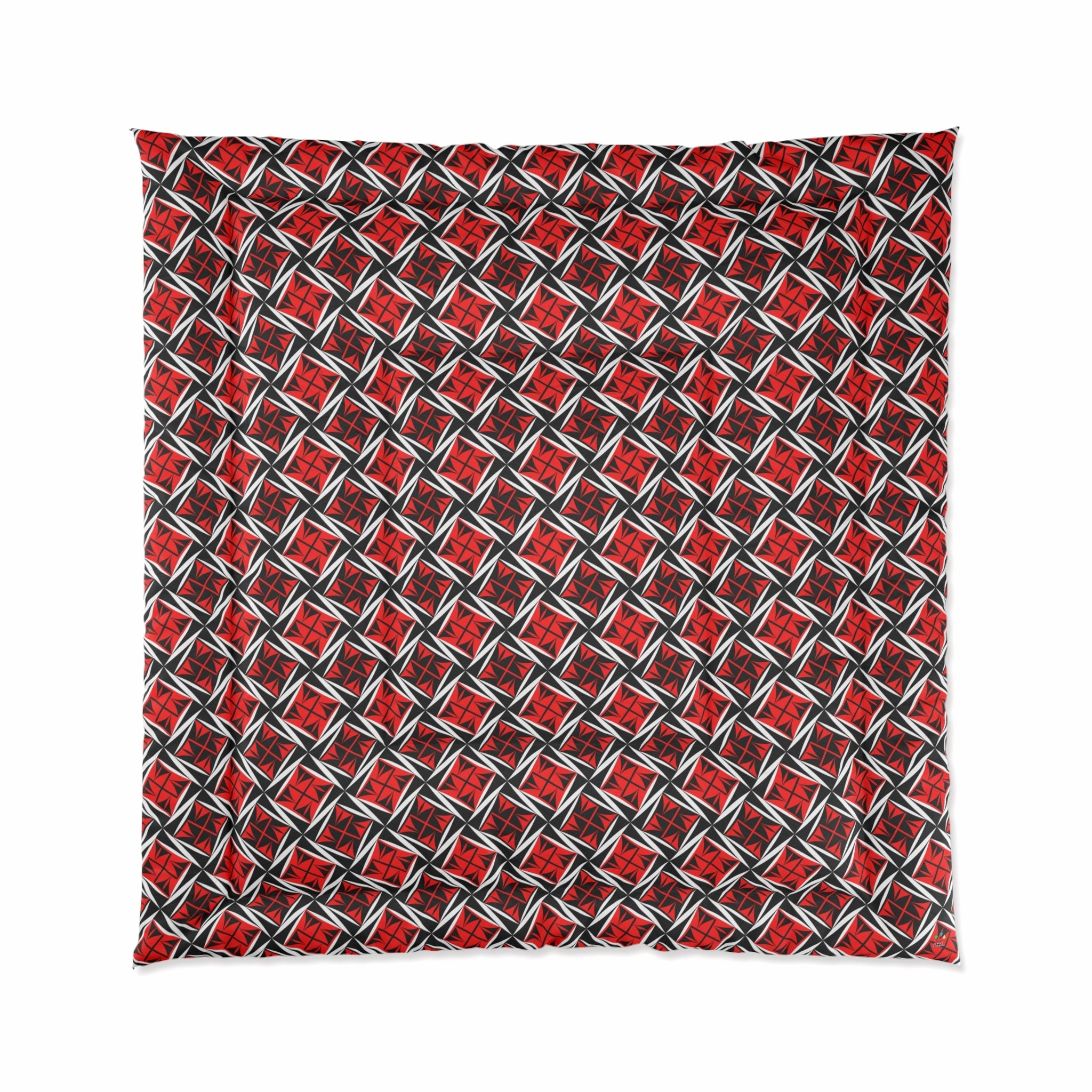 Sacred Winds in Red Comforter