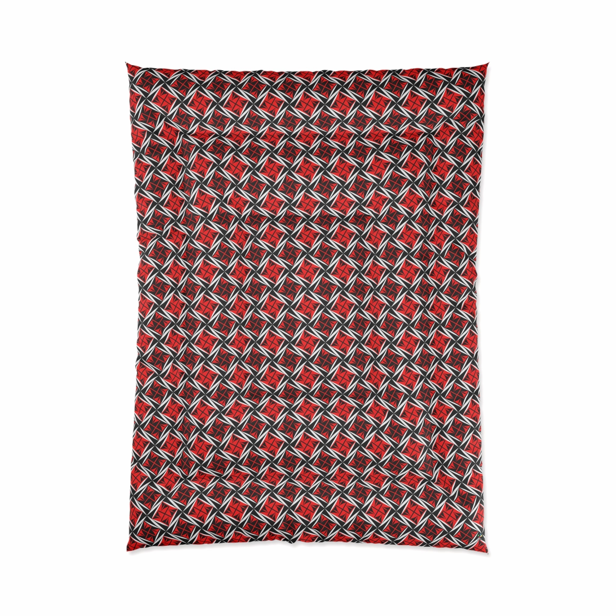 Sacred Winds in Red Comforter
