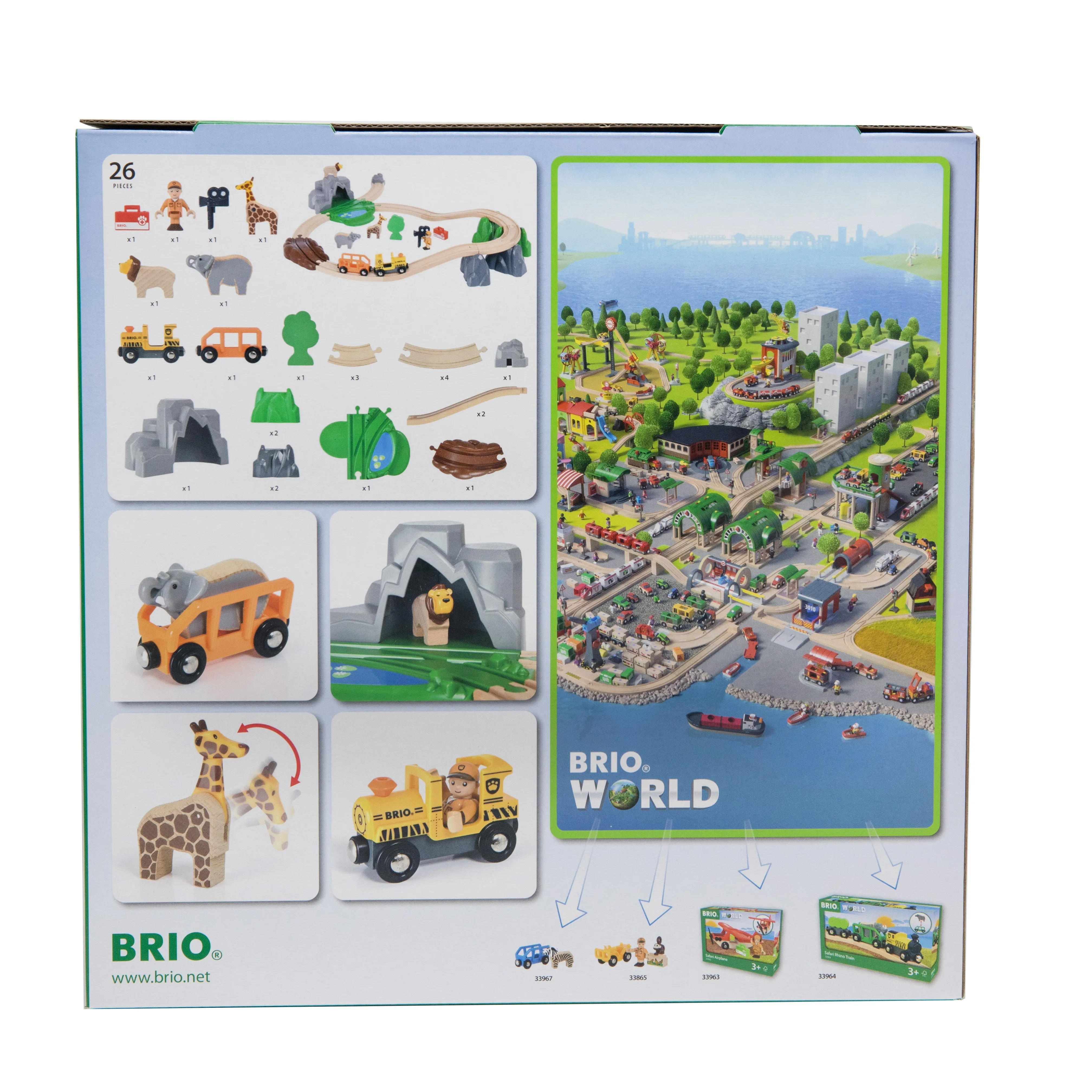 Safari Adventure Train Set