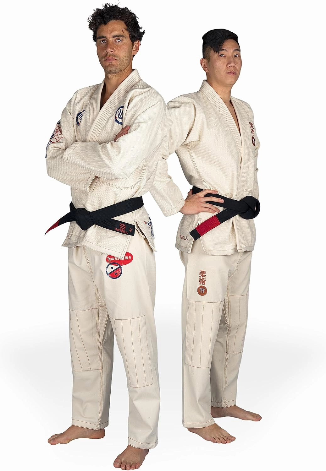Sanabul Vintage BJJ Gi for Men Unbleached Natural Fabric Martial Arts Uniform