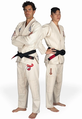 Sanabul Vintage BJJ Gi for Men Unbleached Natural Fabric Martial Arts Uniform