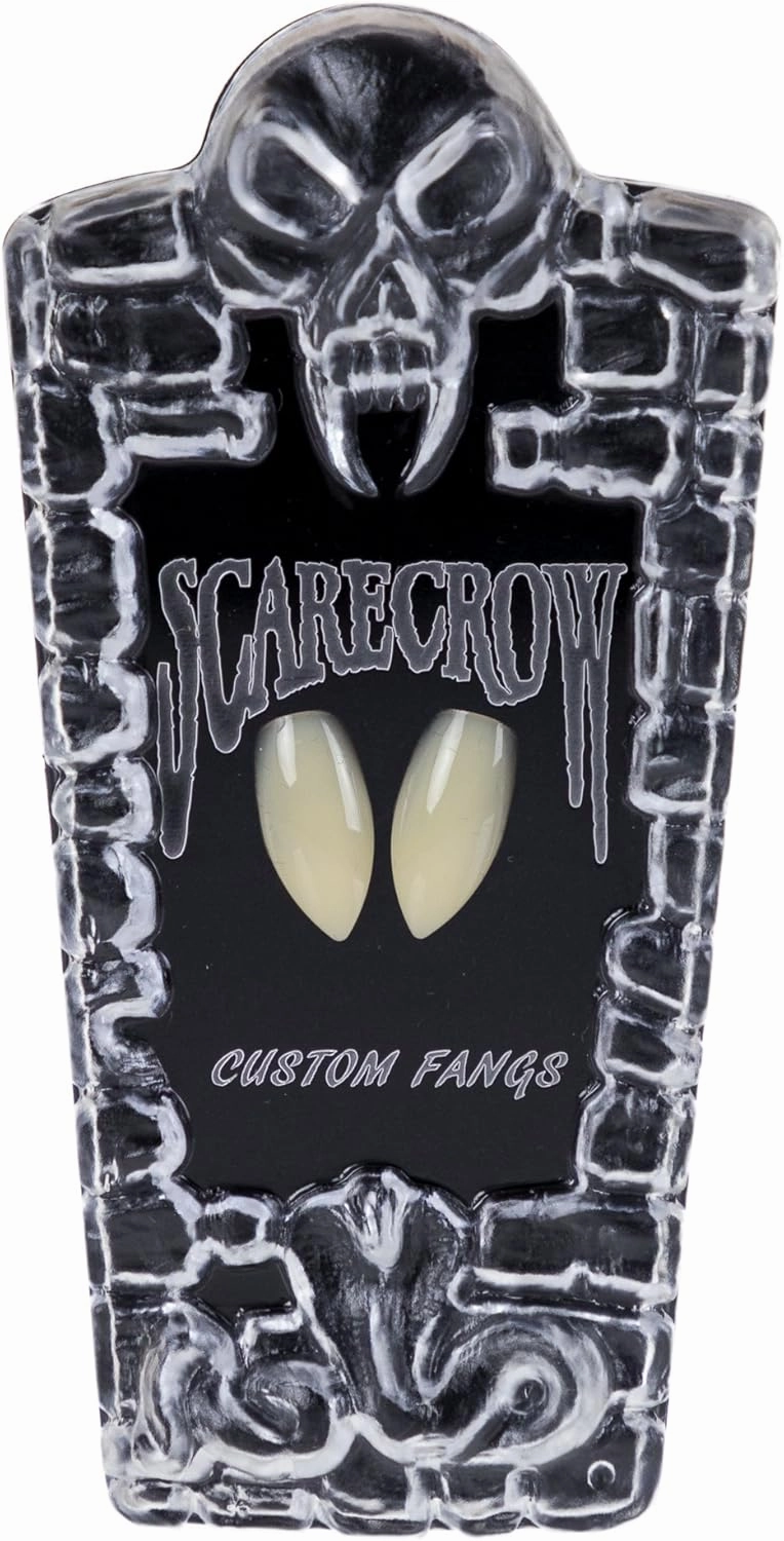 Scarecrow Classic Custom Fangs, Natural, One Size (SK100)