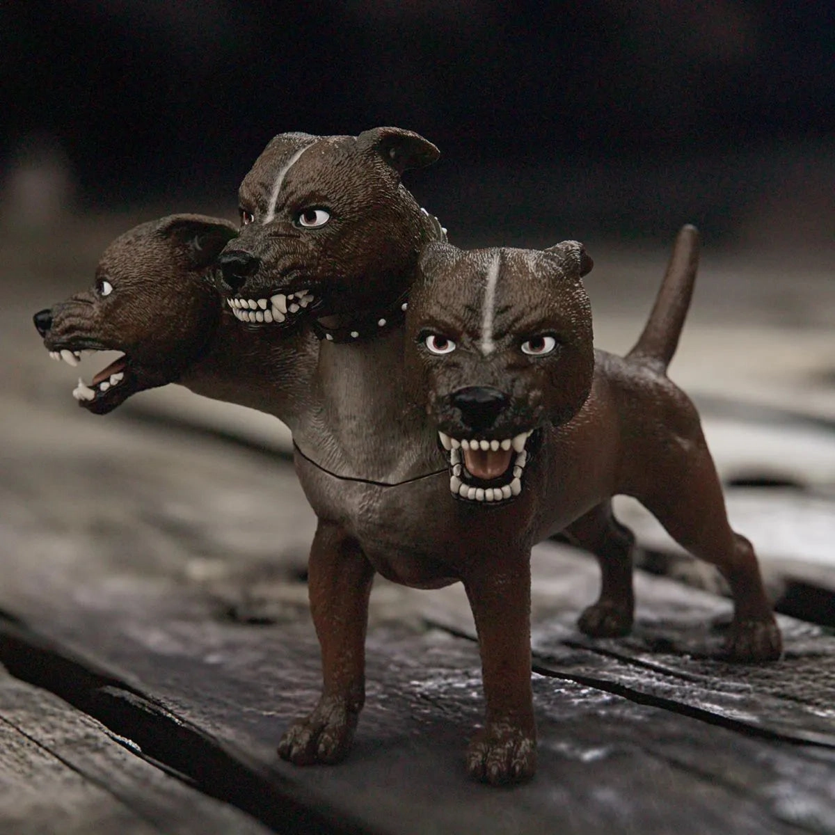 Schleich 13990 Three Headed Dog Fluffy Figure