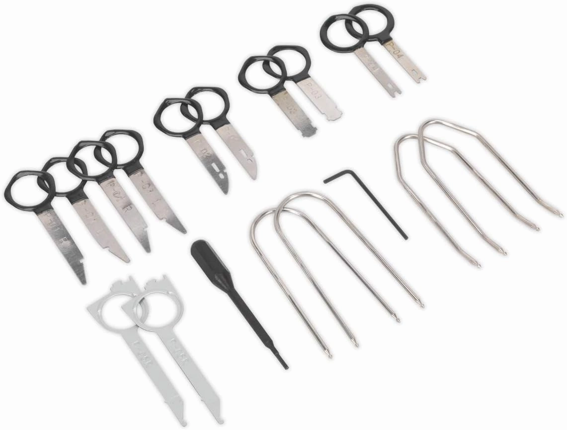 Sealey VS8041 Radio Release Tool Set 18pc