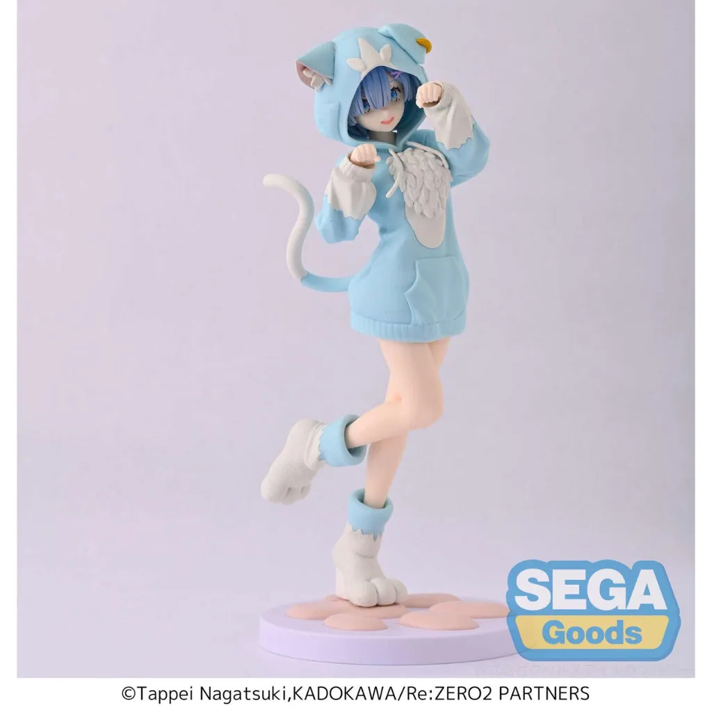 Sega Rem Fluffy Pack Luminasta Re:Zero Figure