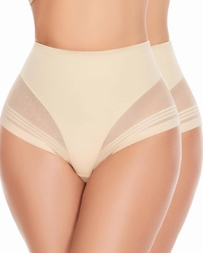 Shapewear Tummy Control Panties - Womens Shaping Underwear Compression Briefs Low Rise Cincher Bodyshaper Girdle Panty