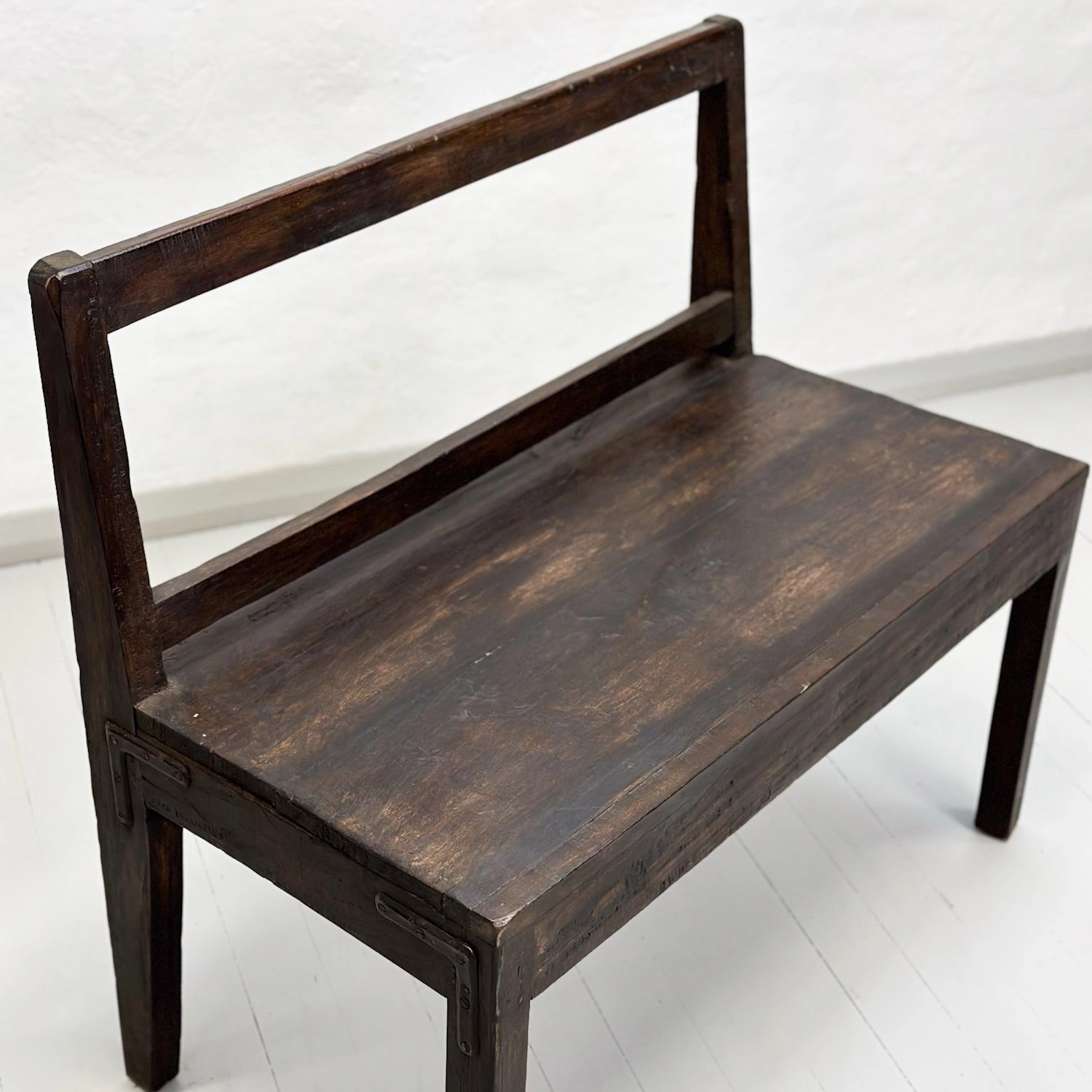 Simple Vintage Teak Bench