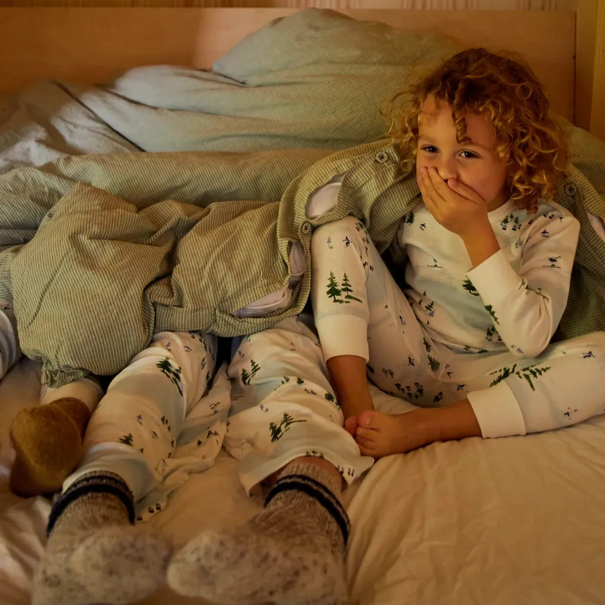 Ski Scene Pyjama Set