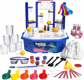 SNAEN Super Lab Science Kit with 240  Magic Scientific Experiments,Chemistry Set, Crystal Growing, Volcano Eruption,STEM Education Toys for Kids Ages 3 4 5 6 7 8 9 10 11 12 Years Old