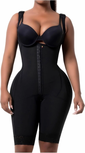 Snatched Body Post Surgery Stage 1 Faja Without Bra | Fajas Colombianas Moldeadoras for BBL |High Compression Faja