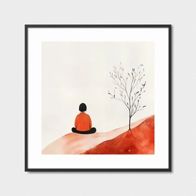 Solitude And Growth Art Print