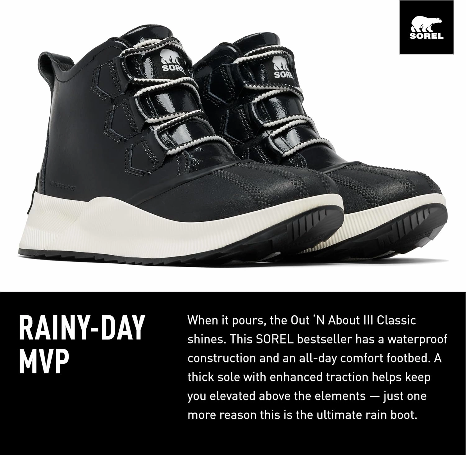 Sorel Women's Out N About lll Classic Waterproof Boots