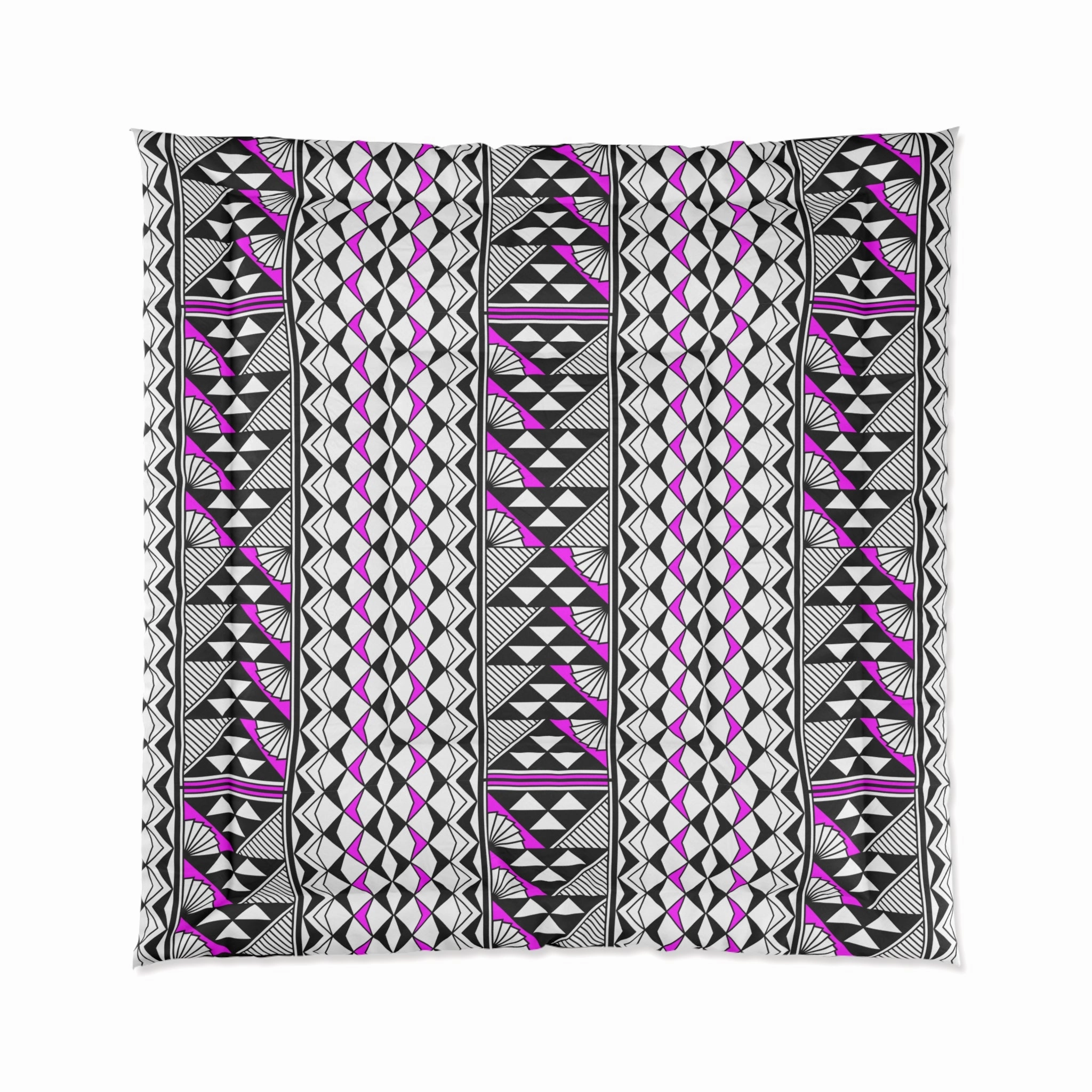 Southwest Rain and Sun in Pink Comforter