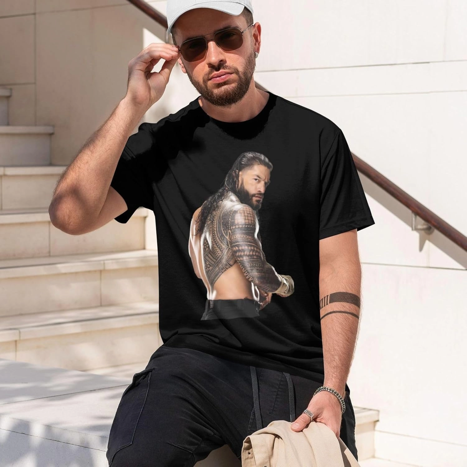 Sport Shirt for Mens Womens, Funny Tee Crewneck Casual T-Shirt Classic Short Sleeve Top