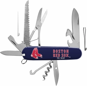 Sports Vault MMMLB0401 Boston Red Sox Classic Pocket Multi-Tool