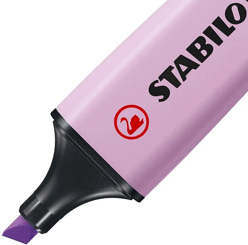 STABILO Highlighter BOSS ORIGINAL Pastel - Pack of 10 - Lilac Haze