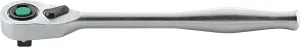 Stahlwille 13111030 QuickRelease Ratchet No. 512SG-QR N, Fine Tooth with 80 teeth, Reversible, Steel Handle, Registered Design, Length 265.5mm, Made in Germany