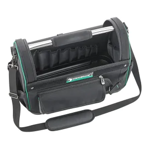 Stahlwille 81620004 Tool bag with 23 compartments and 5 outside pockets, Waterproof, Height 340mm, Width 500mm, Depth 220, Weighs 2.3kg, Made in Germany