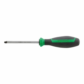 Stahlwille 46363004 4mm Torq-set® Screwdrivers DRALL  with Hexagonal Blade, 1/4 Inch Outside Hexagon, Chrome Plated, Black Tips, Length 215mm, Weight 93g, Made in Germany