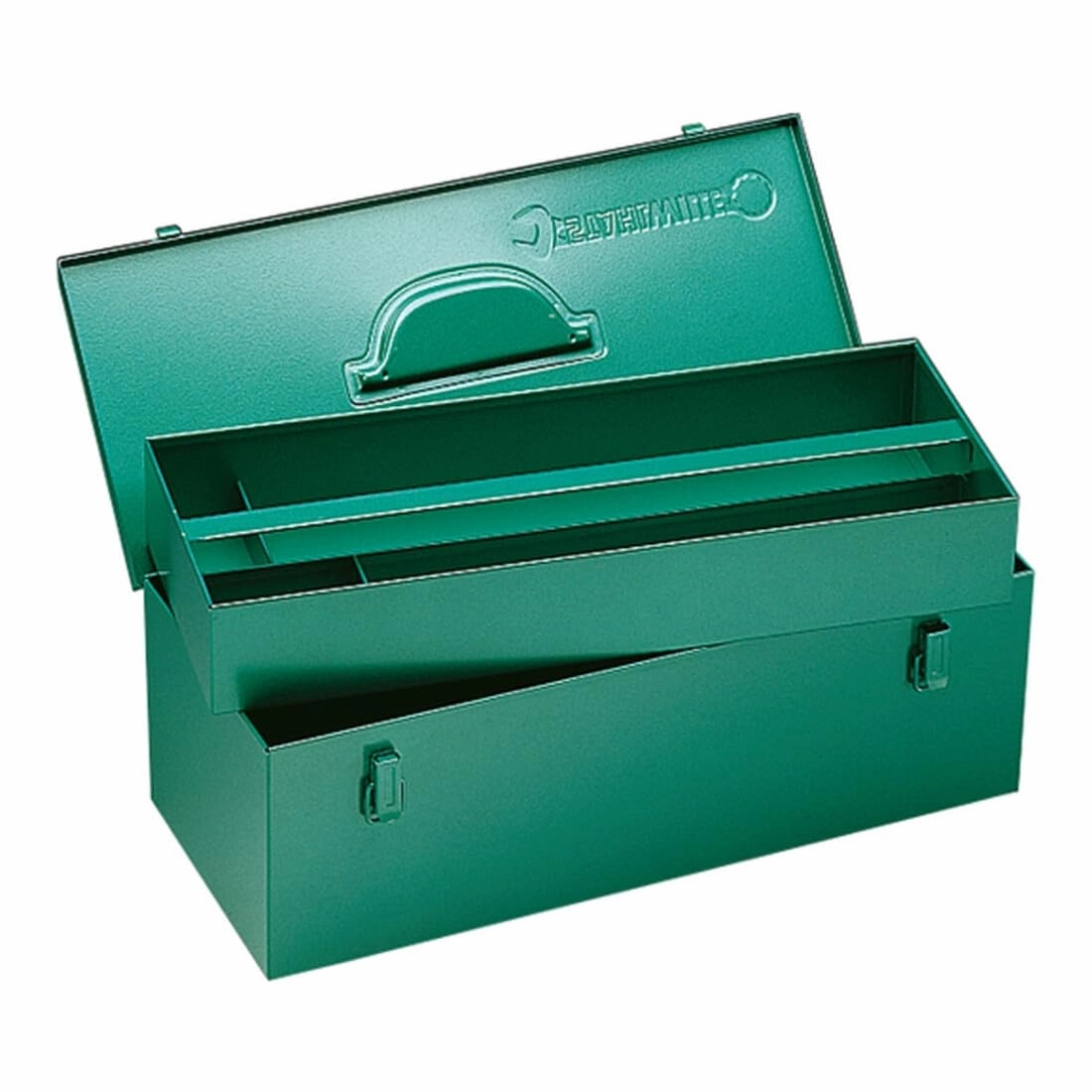 Stahlwille 81080000 82/013 Toolbox with Lift-Out Tray, 545mm Width, 225mm Height, 180mm Depth, Lockable by Padlock, Made in Germany
