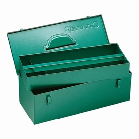 Stahlwille 81080000 82/013 Toolbox with Lift-Out Tray, 545mm Width, 225mm Height, 180mm Depth, Lockable by Padlock, Made in Germany