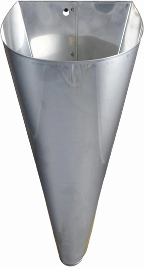 Stromberg's Poultry Processing Killing Cone, Galvanized Steel Restraining Cone for Chickens, Game Birds, Ducks, Geese, & Turkeys, Heavy-Duty, Rust-Resistant, Safe Hemmed Edges, Medium