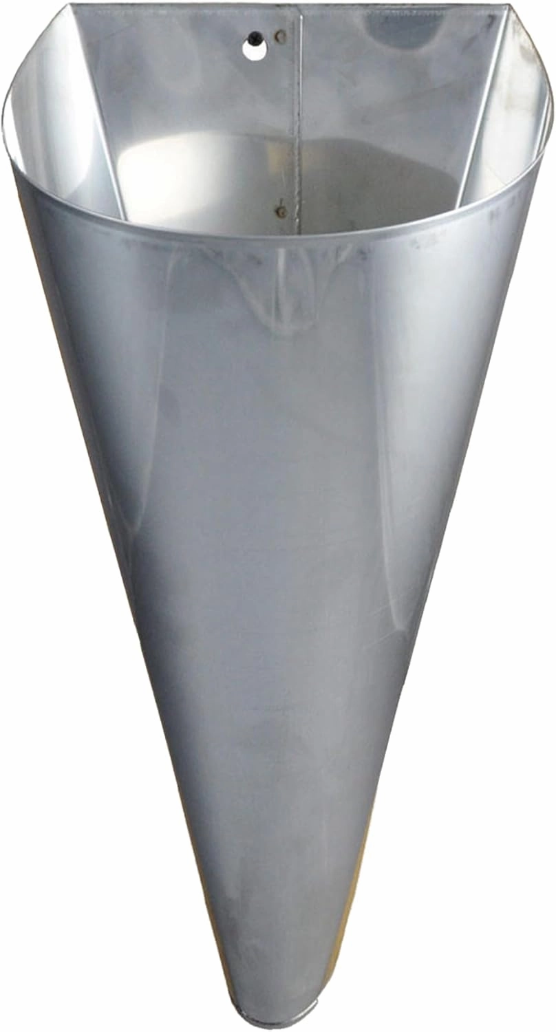 Stromberg's Poultry Processing Killing Cone, Galvanized Steel Restraining Cone for Chickens, Game Birds, Ducks, Geese, & Turkeys, Heavy-Duty, Rust-Resistant, Safe Hemmed Edges, Medium