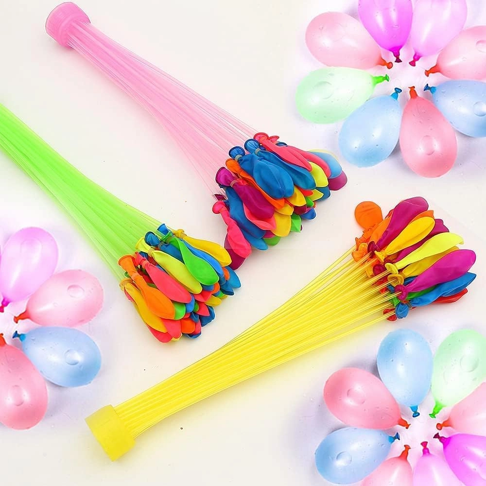 Summer Quick Fill Water Balloons Suitable for Adults and Children's Summer Cooling Total of 999 Balloons