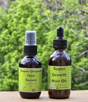 Super-Growth Hair Serum & Oil (SMALL SET)