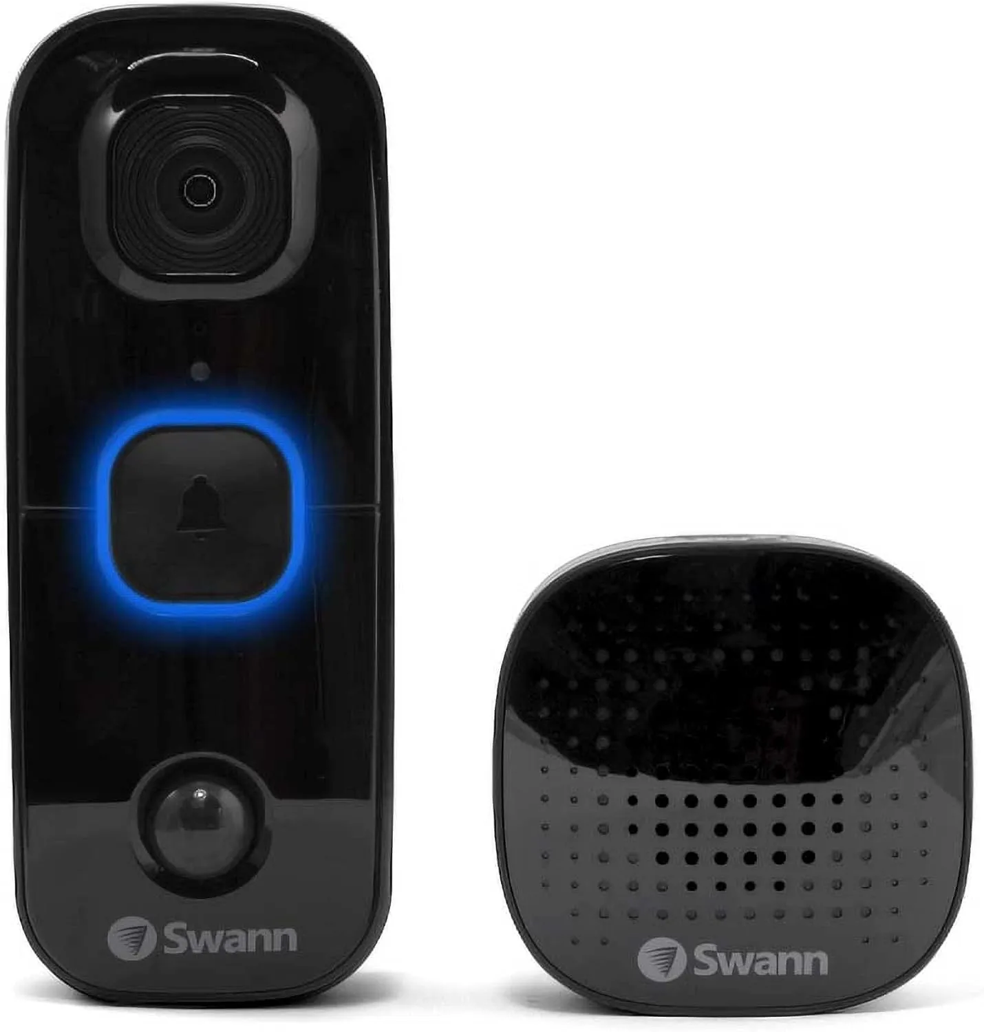 Swann Buddy Video Doorbell, 2 Piece Set