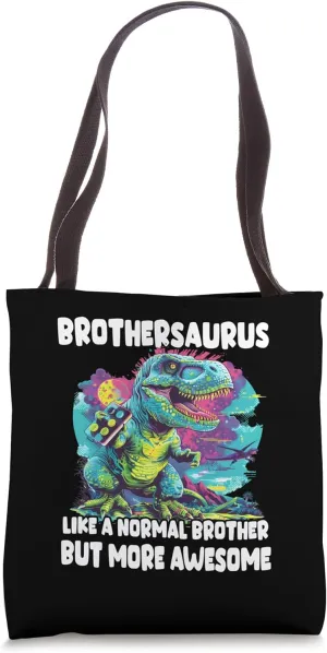 T for dino fans, Tyrannosaurus cool dinosaur outfit Tote Bag