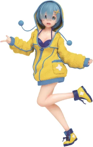 Taito Re:Zero Precious Figure - Rem ~Fluffy Hoodie ver.~ Renewal Prize Figure