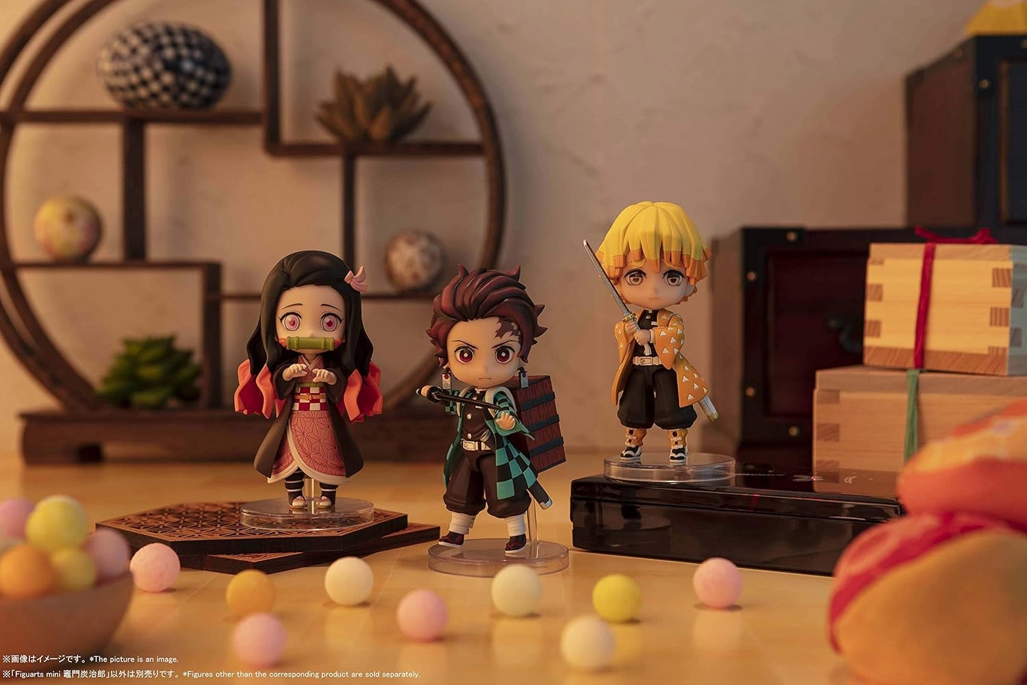 TAMASHII NATIONS - Demon Slayer: Kimetsu no Yaiba - Kamado Tanjiro, Bandai Spirits Figuarts mini Action Figure