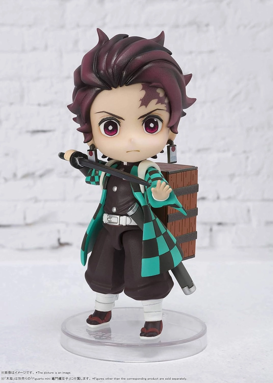 TAMASHII NATIONS - Demon Slayer: Kimetsu no Yaiba - Kamado Tanjiro, Bandai Spirits Figuarts mini Action Figure
