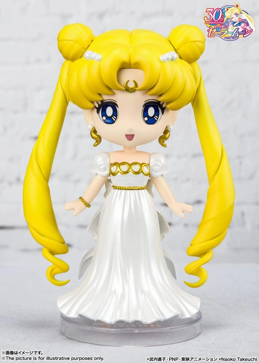 TAMASHII NATIONS - Pretty Guardian Sailor Moon - Princess Serenity, Bandai Spirits Figuarts Mini Action Figure