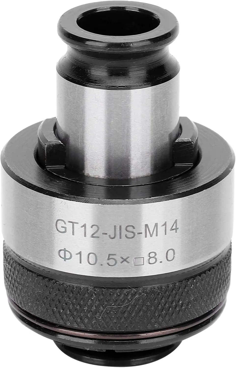 Tapping Collet Chuck Holder, CNC Tool, Overload Protection Adjustable Torsion Quick Change GT12 JIS M14, High Speed Steel Material, for Safe and Fast Replacement of Tapping Chu