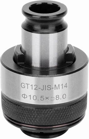 Tapping Collet Chuck Holder, Overload Protection, Adjustable Torsion, Quick Change, GT12 JIS M14, High Speed Steel, for CNC Tools, with Good Clamping Strength
