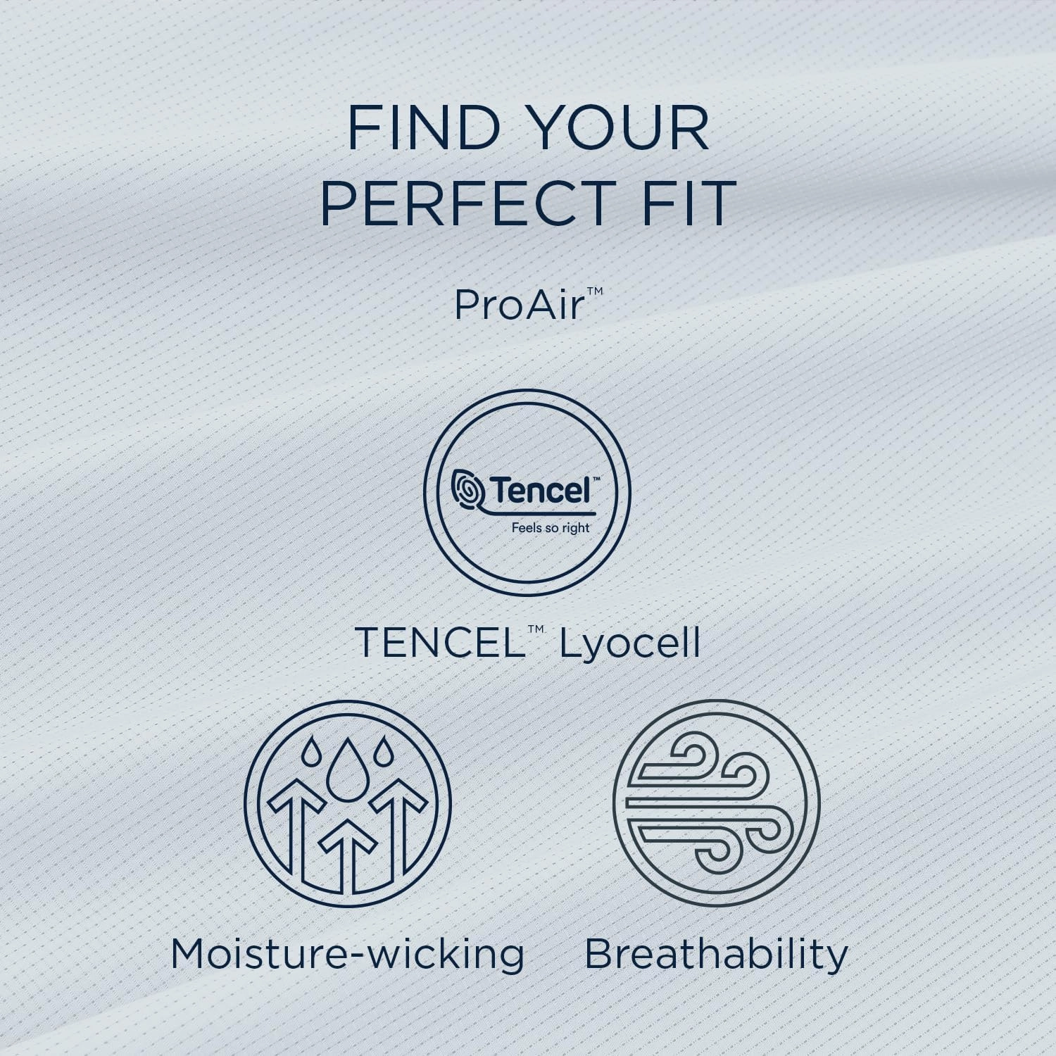 TEMPUR ProAir Sheet Set Cool Gray - Queen