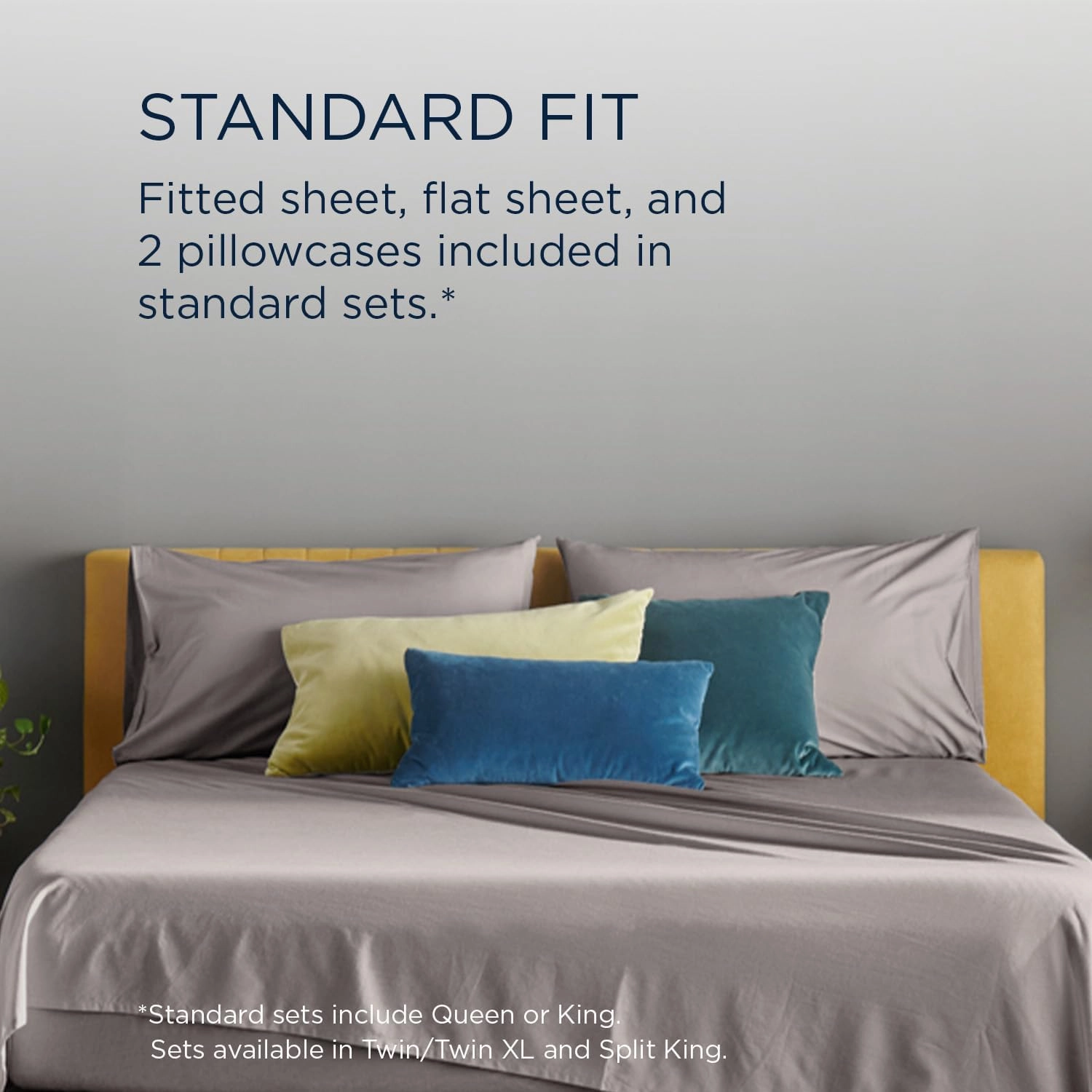 TEMPUR ProAir Sheet Set Cool Gray - Queen