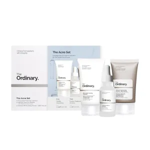 The Acne Set, 3-Step Skin Regimen with Glucoside Foaming Cleanser, Salicylic Acid 2% Solution, and Natural Moisturizing Factors   Beta Glucan | Skin Care Set