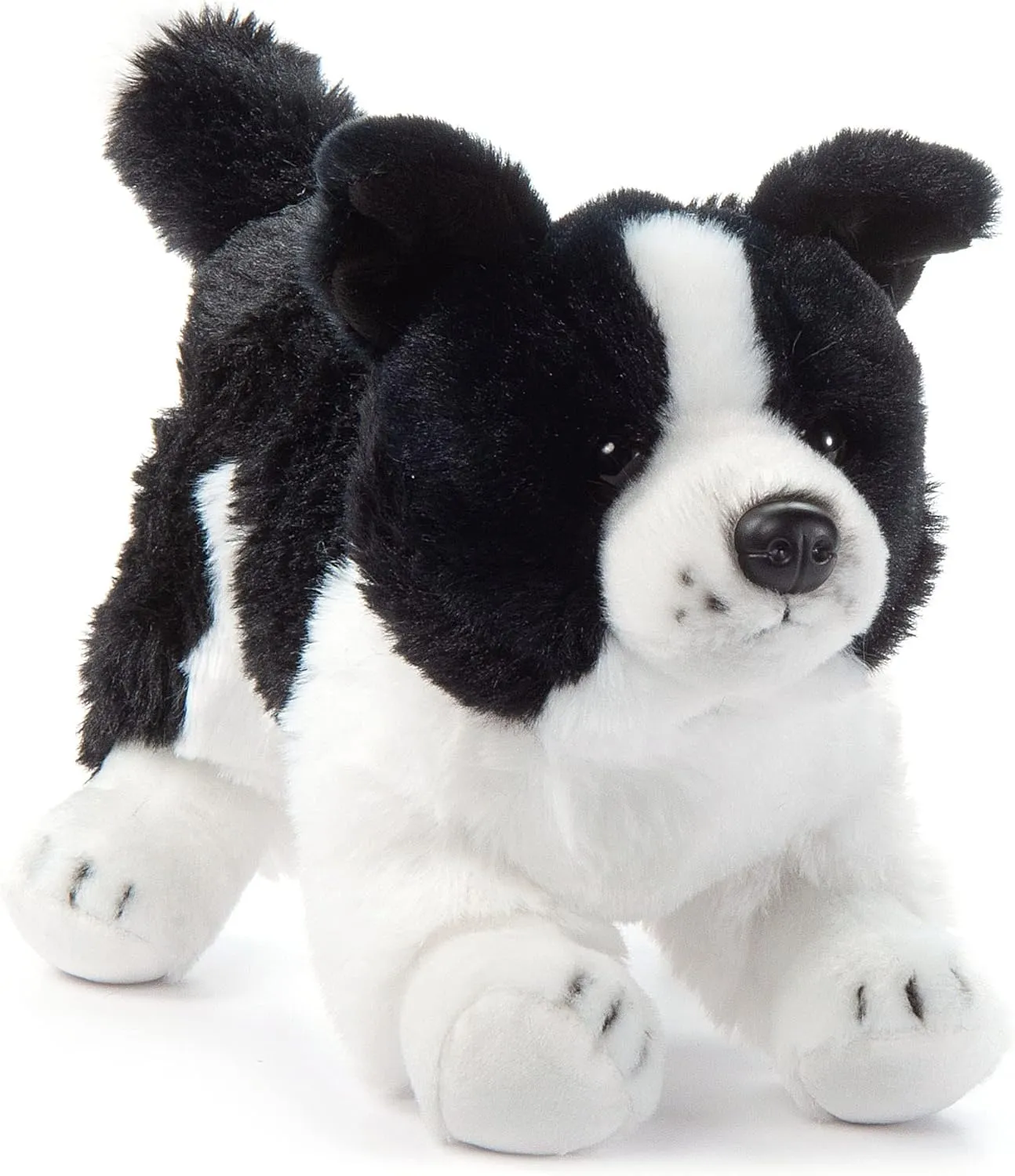 The Petting Zoo Border Collie Dog Stuffed Animal Plushie, Gifts for Kids, Dog Plush Toy 12 inches