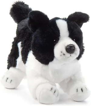 The Petting Zoo Border Collie Dog Stuffed Animal Plushie, Gifts for Kids, Dog Plush Toy 12 inches
