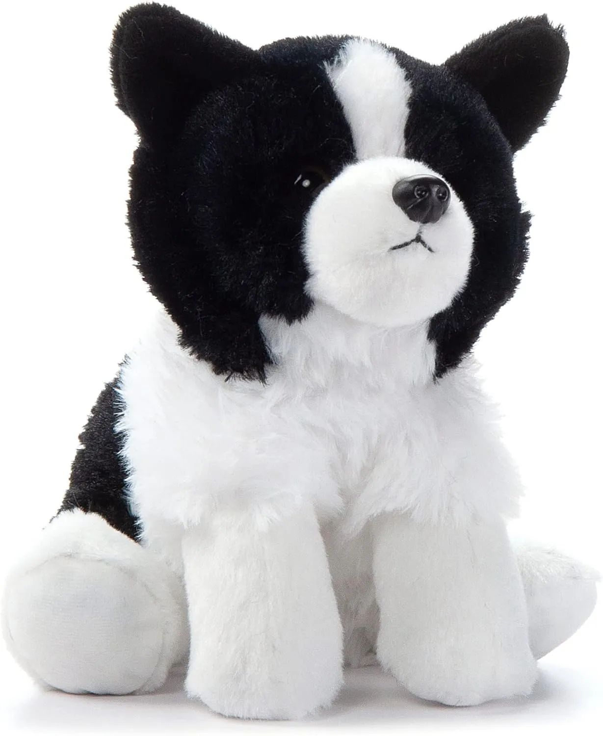The Petting Zoo Border Collie Dog Stuffed Animal Plushie, Gifts for Kids, Dog Plush Toy 9 inches