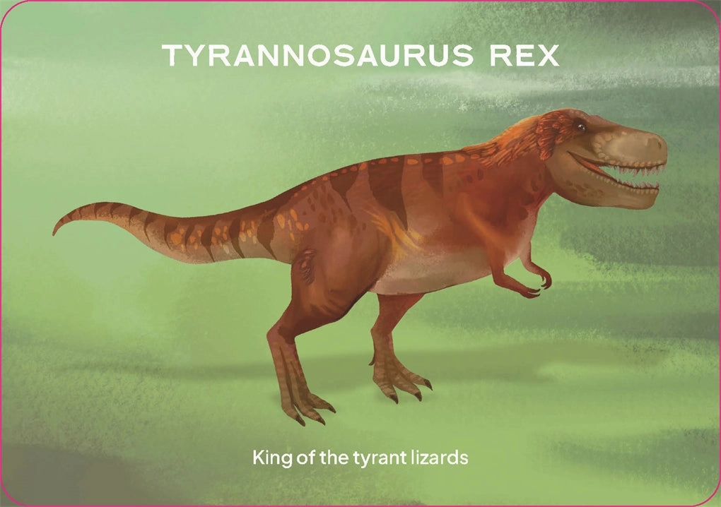 The Dinosaur Deck: 52 Most Fascinating Dinosaurs and Other Prehistoric Reptiles