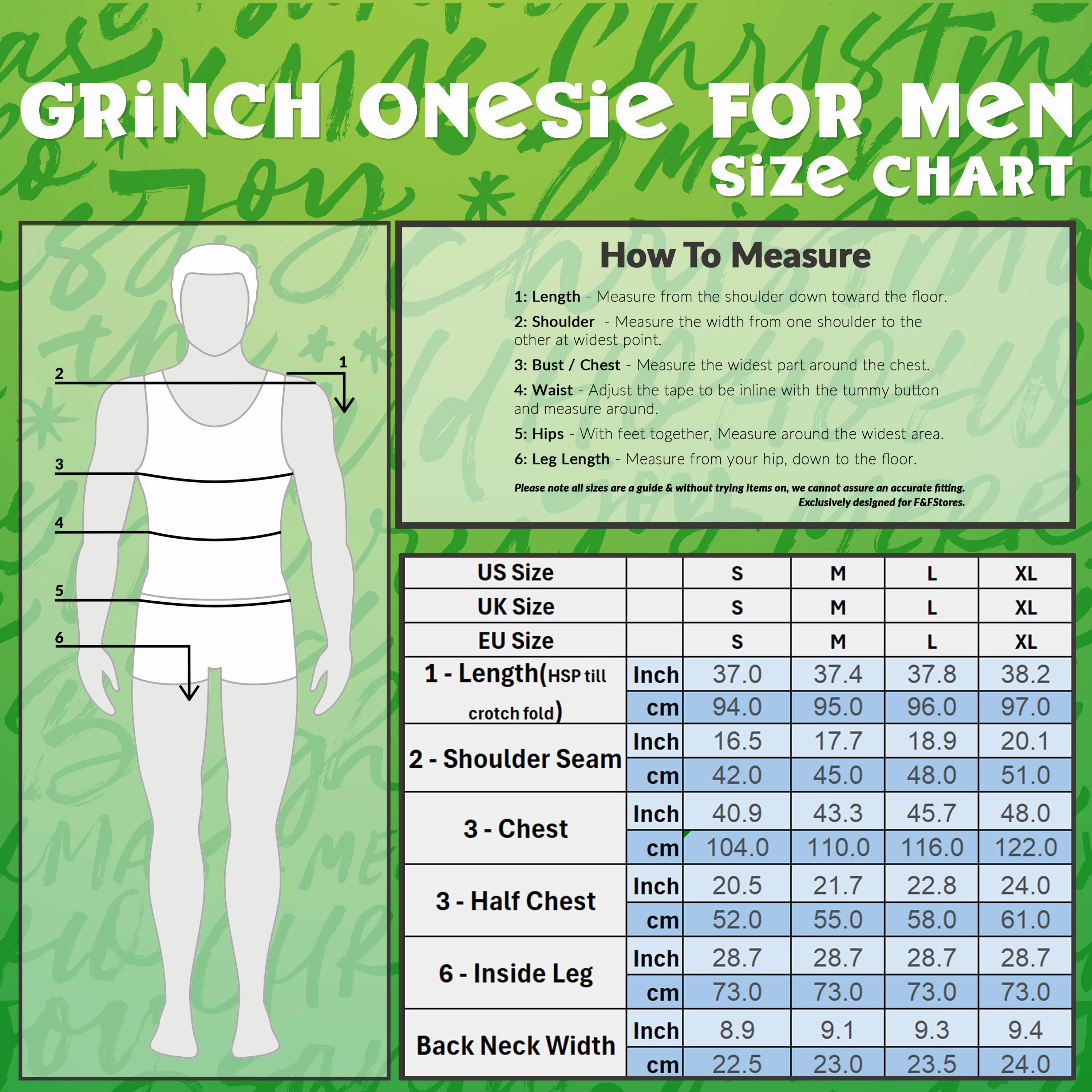 The Grinch Mens Fleece Hooded Onesie, Fluffy Loungewear - Funny Gifts for Him